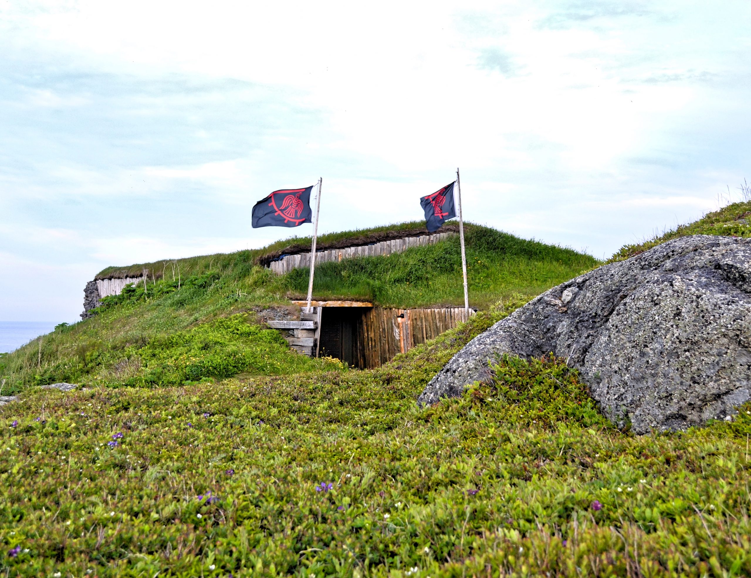 The L’Anse Aux Meadows National Historic Site Newfoundland