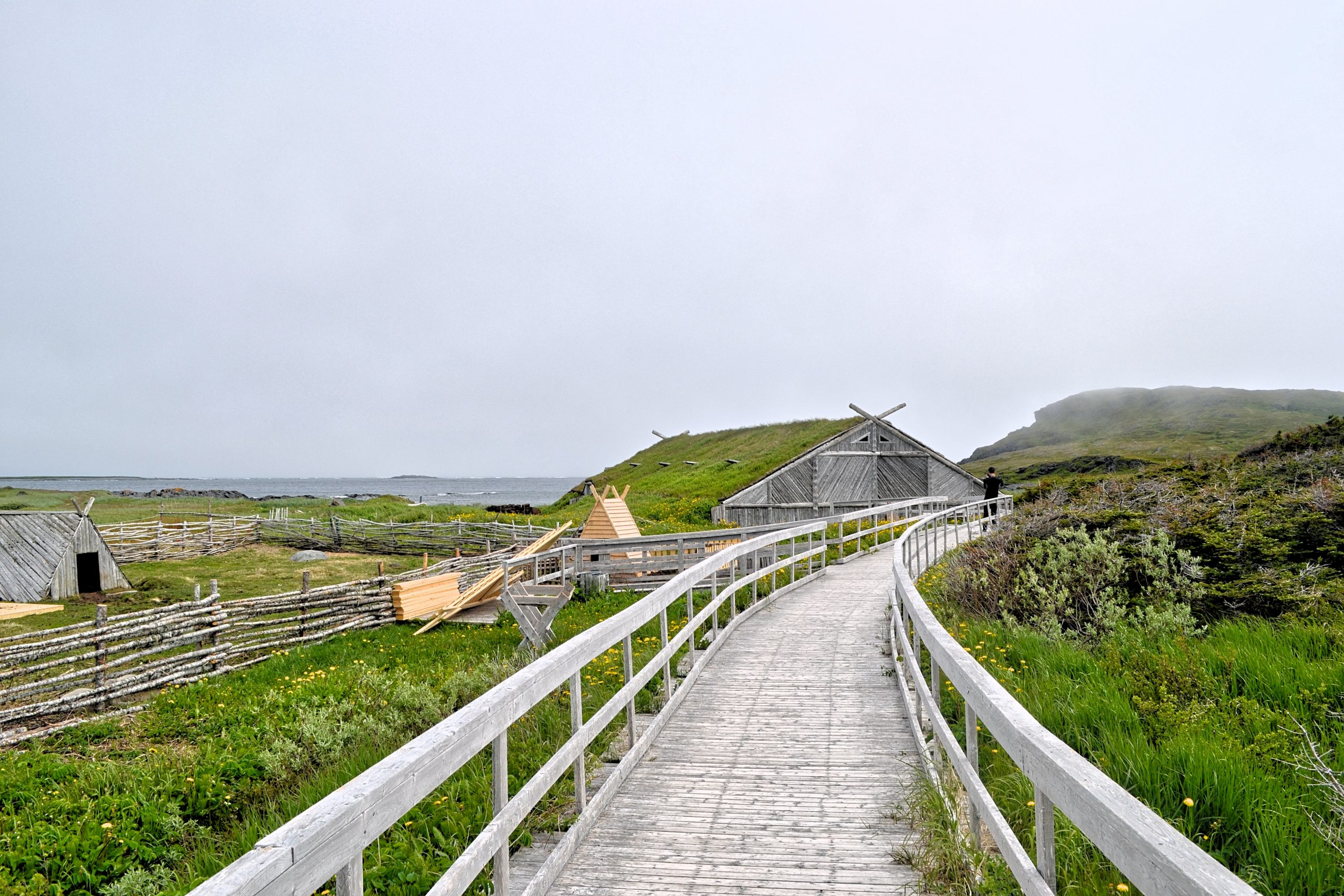 The L’Anse Aux Meadows National Historic Site Newfoundland