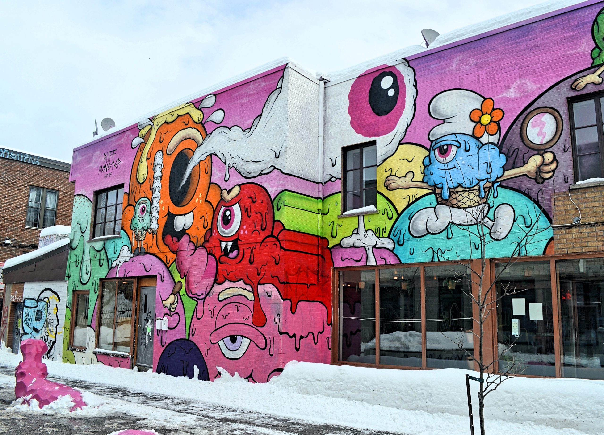 Montreal's street murals